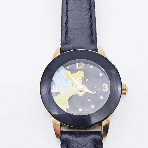 Disney X SII Tinker Bell Black & Gold Watch - Picture 5 of 15